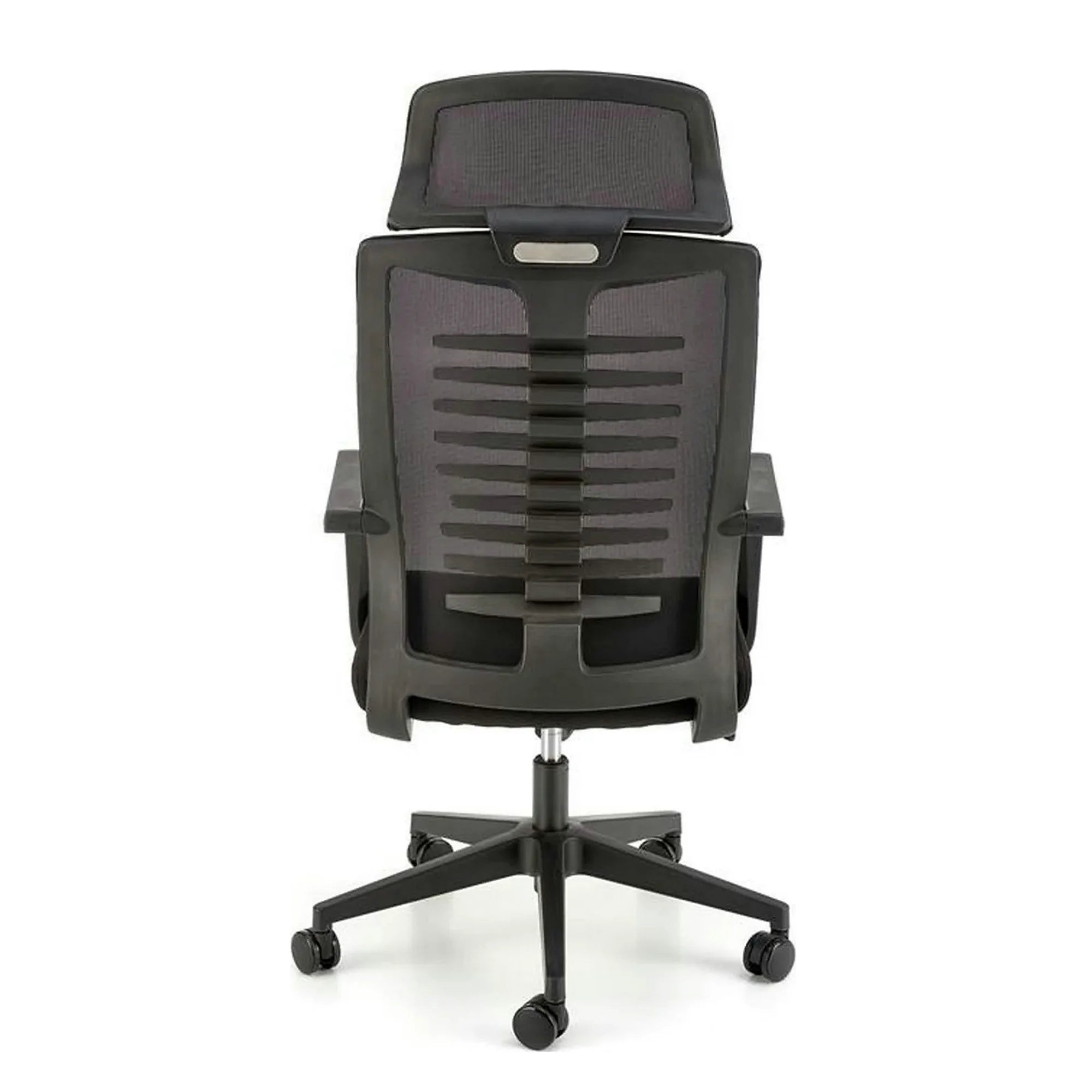 Scaun birou FABIO, negru, stofa clasica, 60x62x118/128 cm
