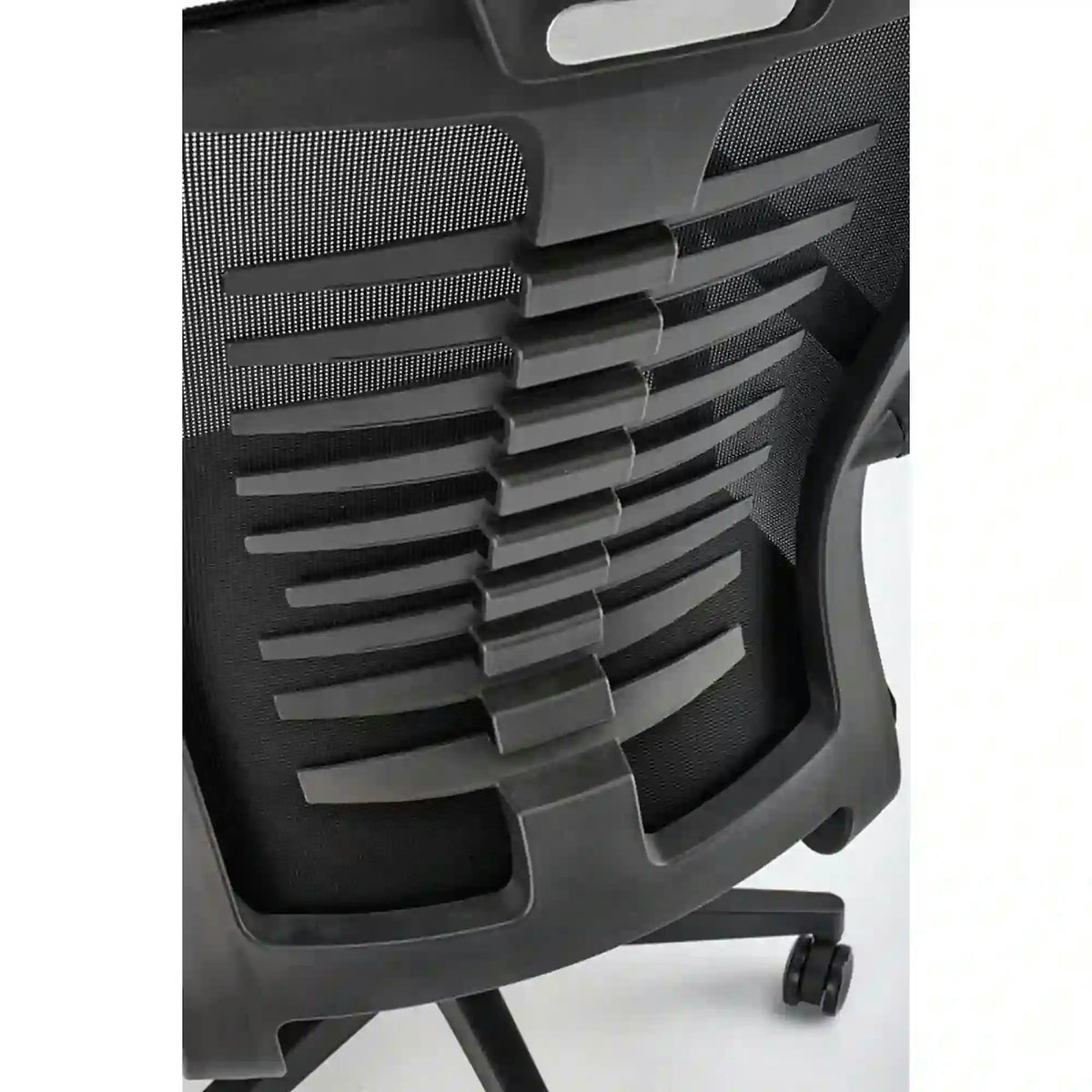 Scaun birou FABIO, negru, stofa clasica, 60x62x118/128 cm
