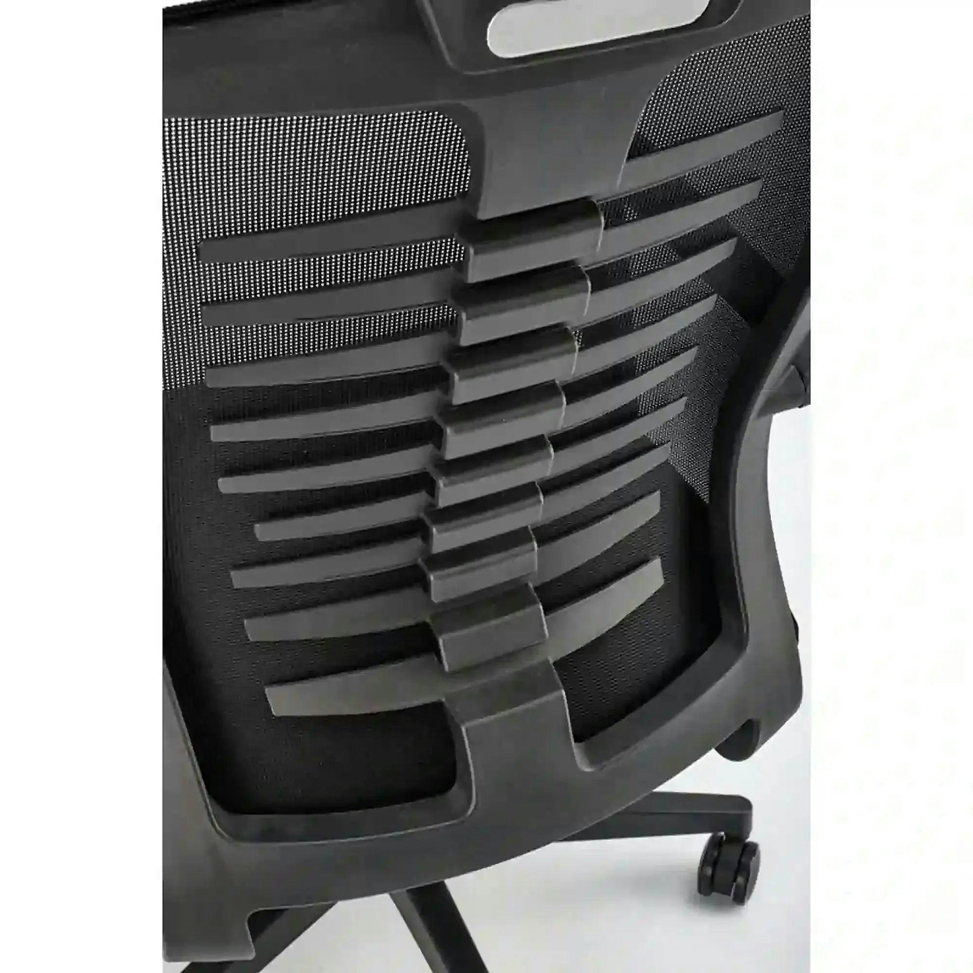Scaun birou FABIO, negru, stofa clasica, 60x62x118/128 cm