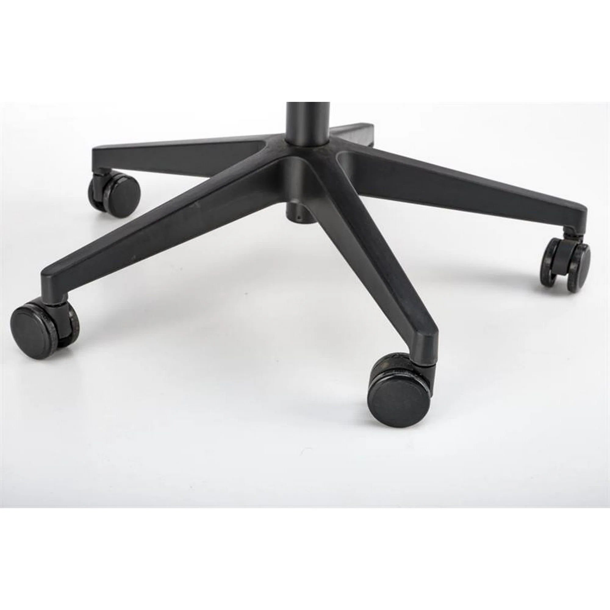 Scaun birou FABIO, negru, stofa clasica, 60x62x118/128 cm