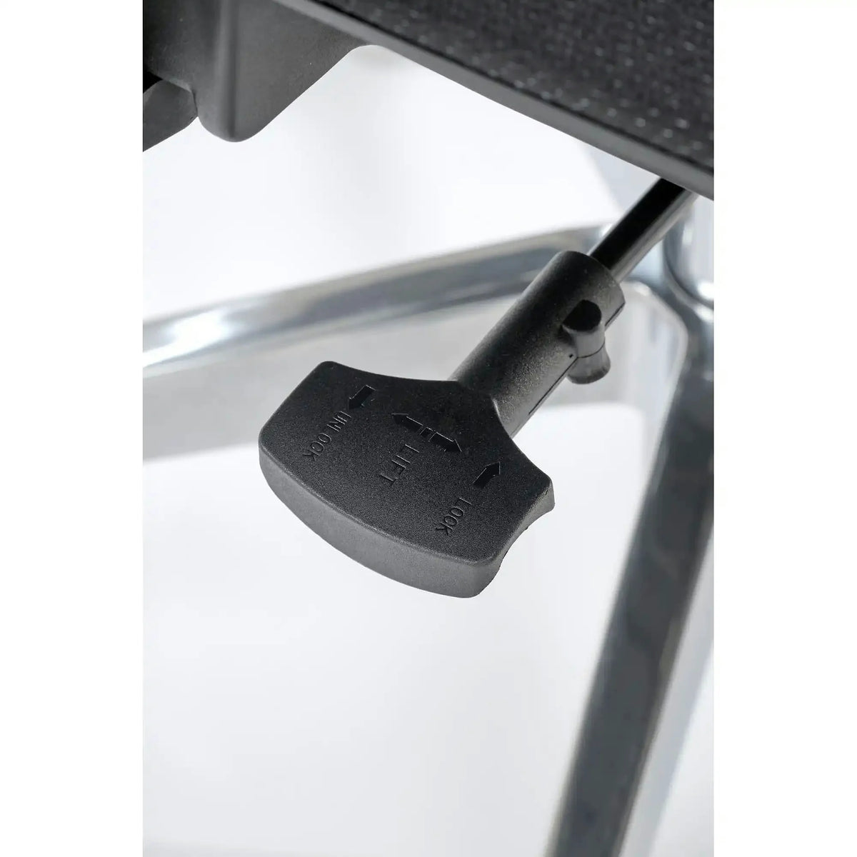 Scaun birou MARCUS, negru, plasa/metal, 65x64x121/140 cm