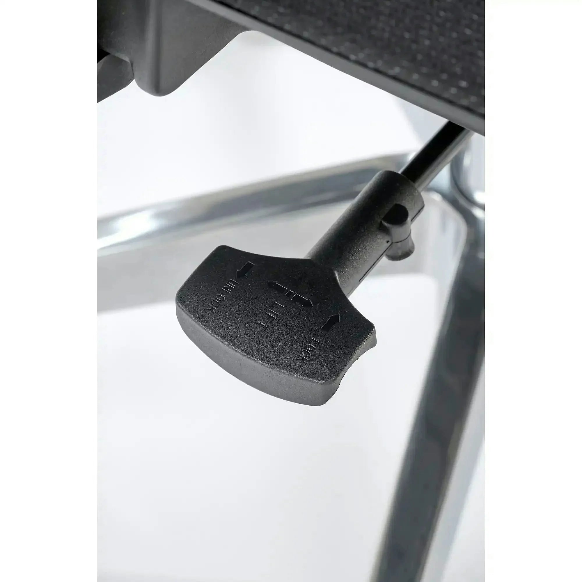 Scaun birou MARCUS, negru, plasa/metal, 65x64x121/140 cm