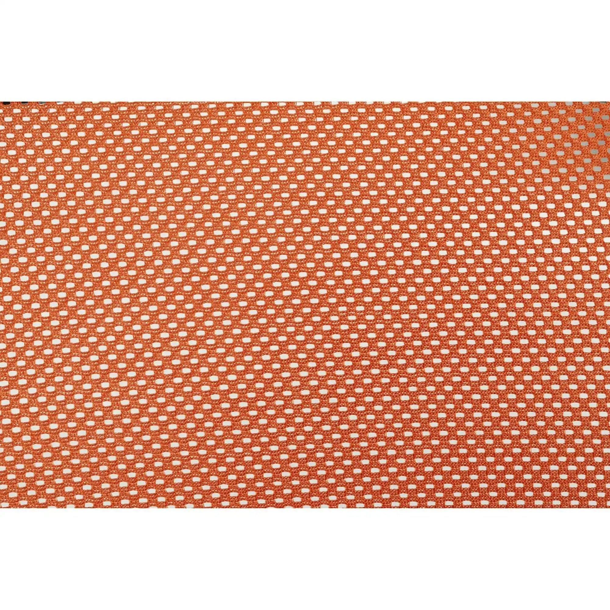 Scaun birou MESH, portocaliu/negru, plastic/plasa, 39x49x78/90 cm