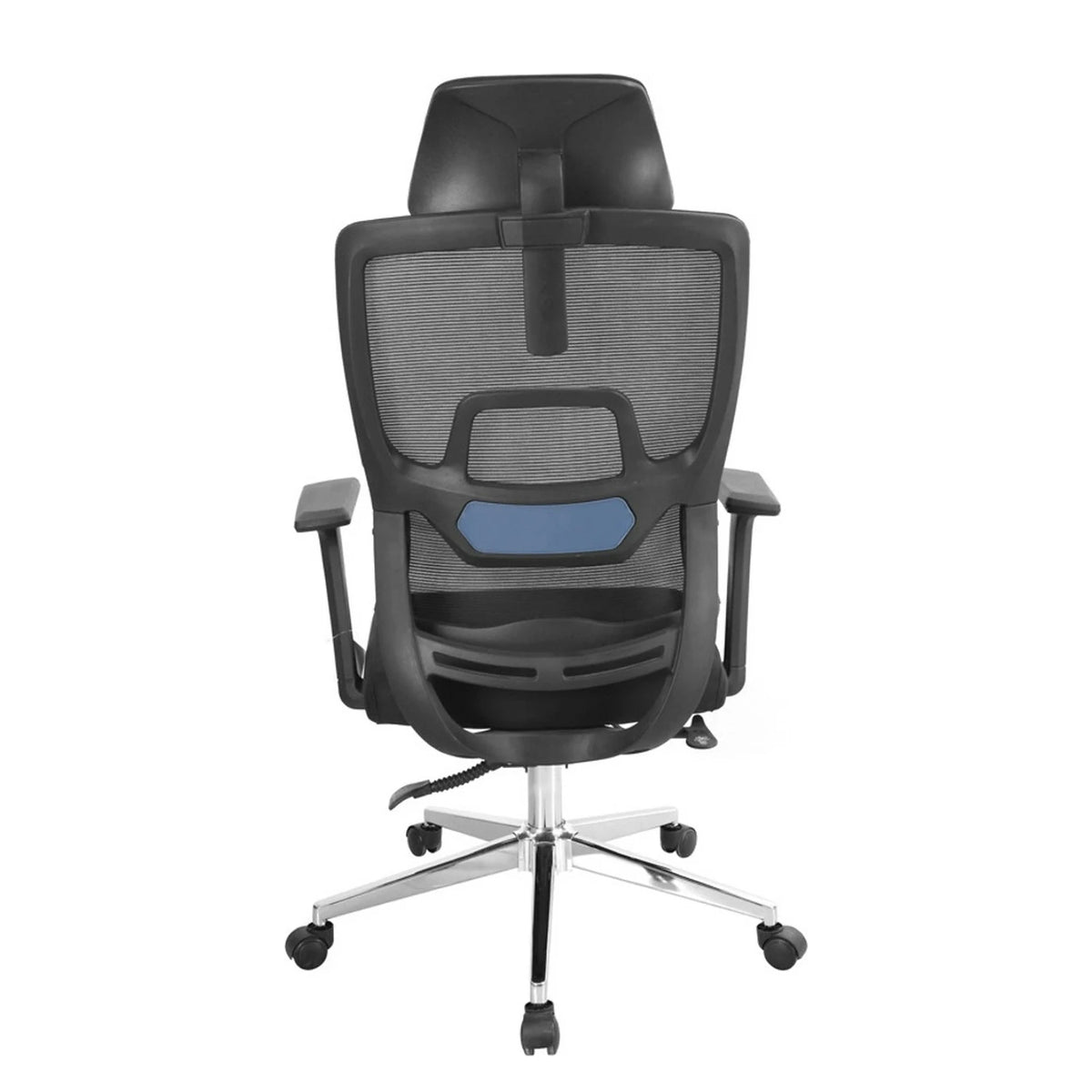 Scaun birou ORIN, negru, stofa/plasa, 68x62x114/124 cm