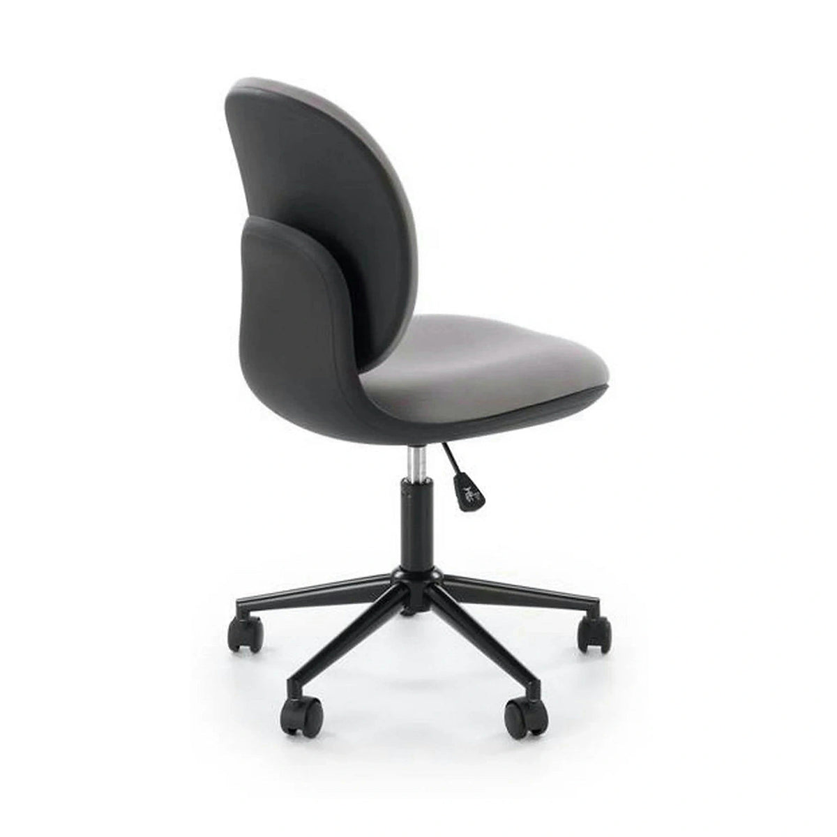 Scaun birou ORION, gri deschis/negru, stofa clasica/polipropilena, 46x55x89/99 cm