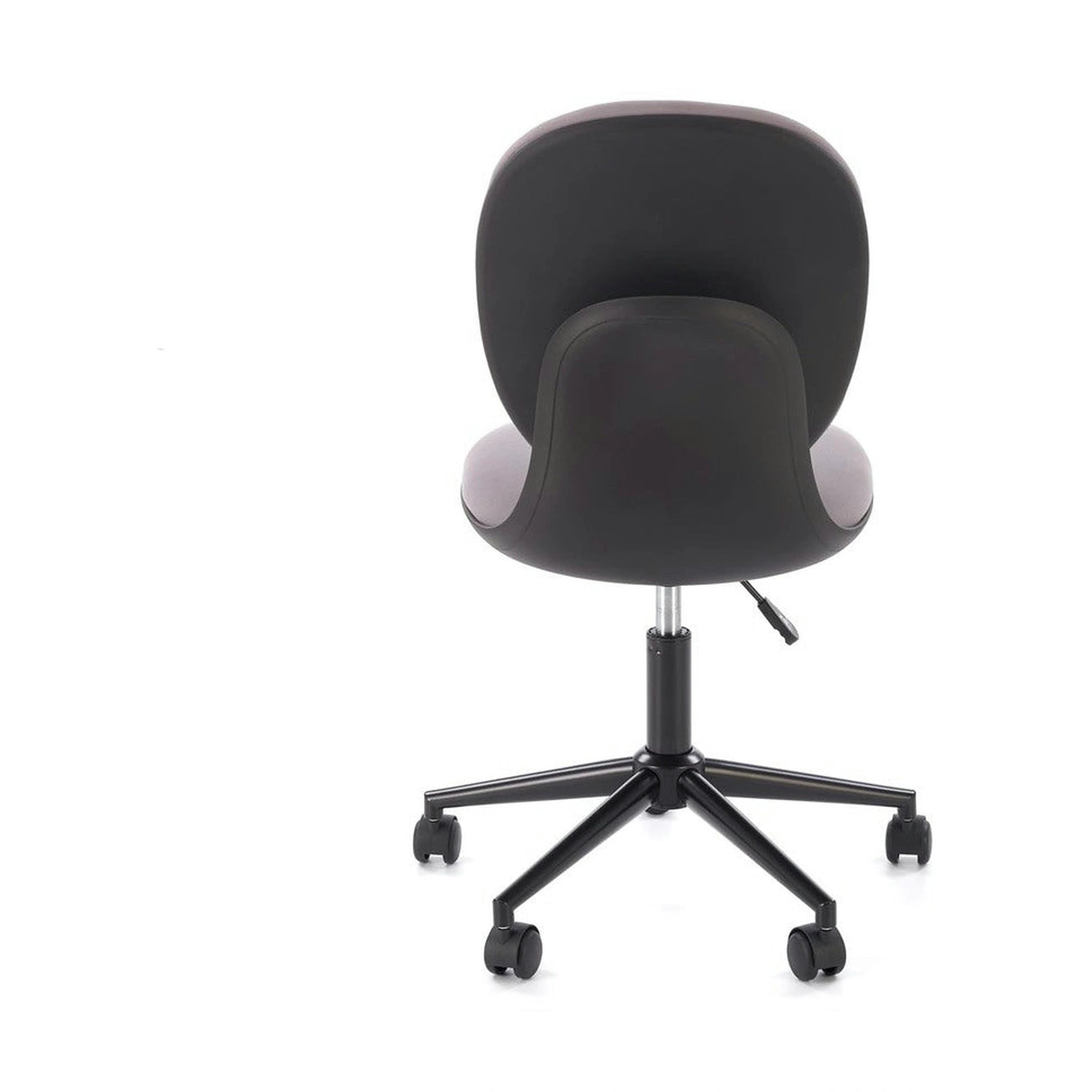 Scaun birou ORION, gri deschis/negru, stofa clasica/polipropilena, 46x55x89/99 cm