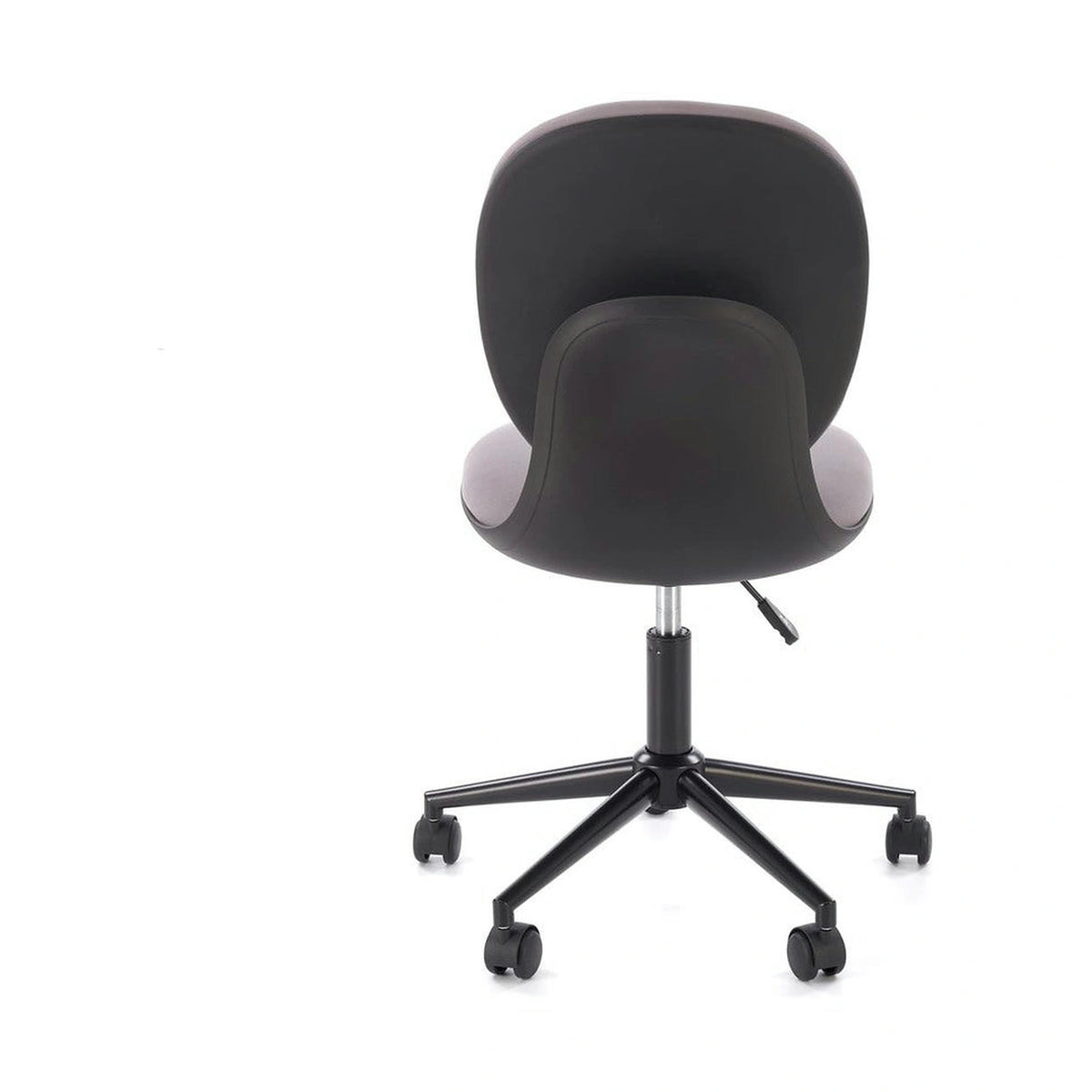 Scaun birou ORION, gri deschis/negru, stofa clasica/polipropilena, 46x55x89/99 cm
