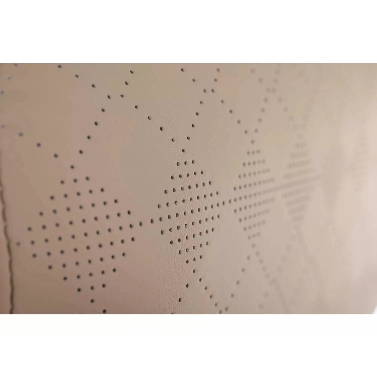 Scaun birou Q-05, bej, piele ecologică, 65x50x117 cm