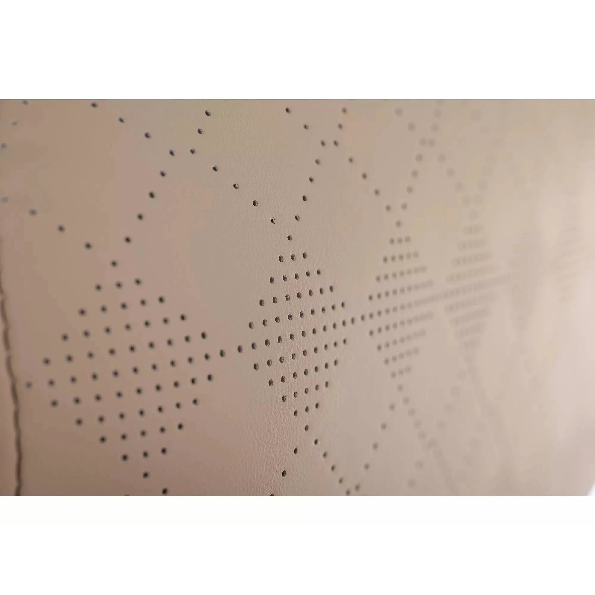 Scaun birou Q-05, bej, piele ecologică, 65x50x117 cm