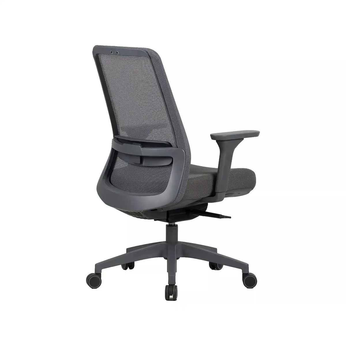 Scaun birou Q-718, gri, plasă