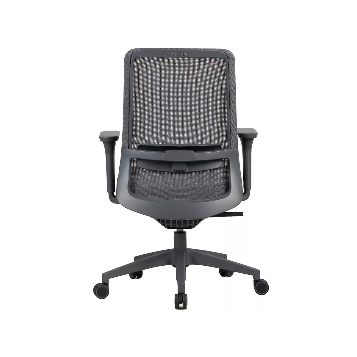 Scaun birou Q-718, gri, plasă