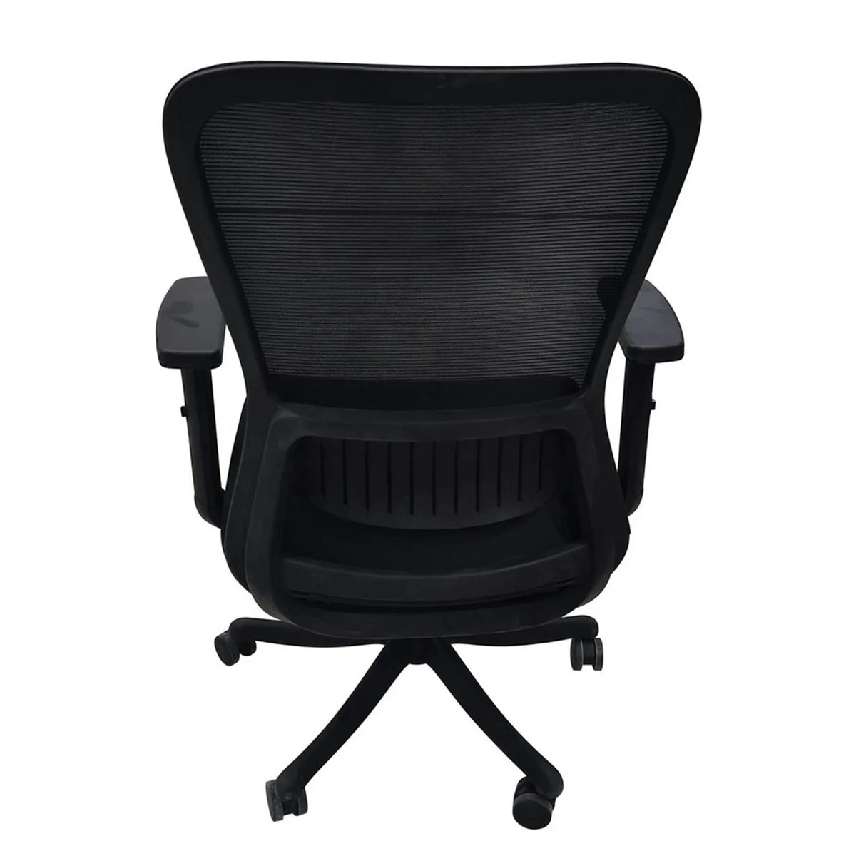 Scaun birou SID, negru, stofa/plasa, 61x68x100/110 cm