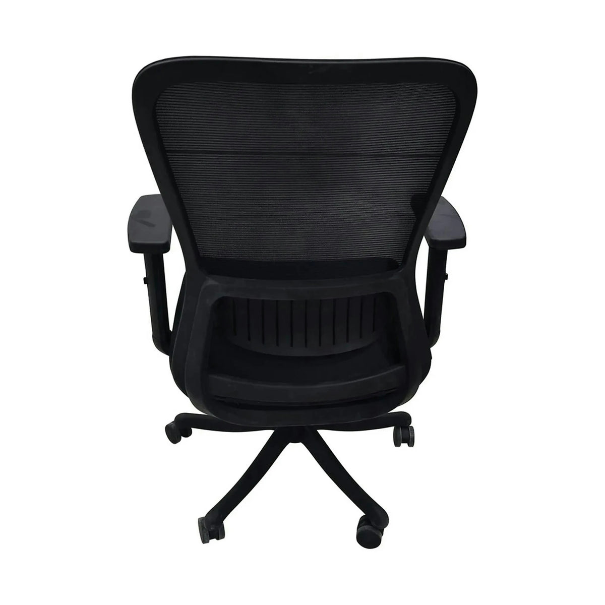Scaun birou SID, negru, stofa/plasa, 61x68x100/110 cm