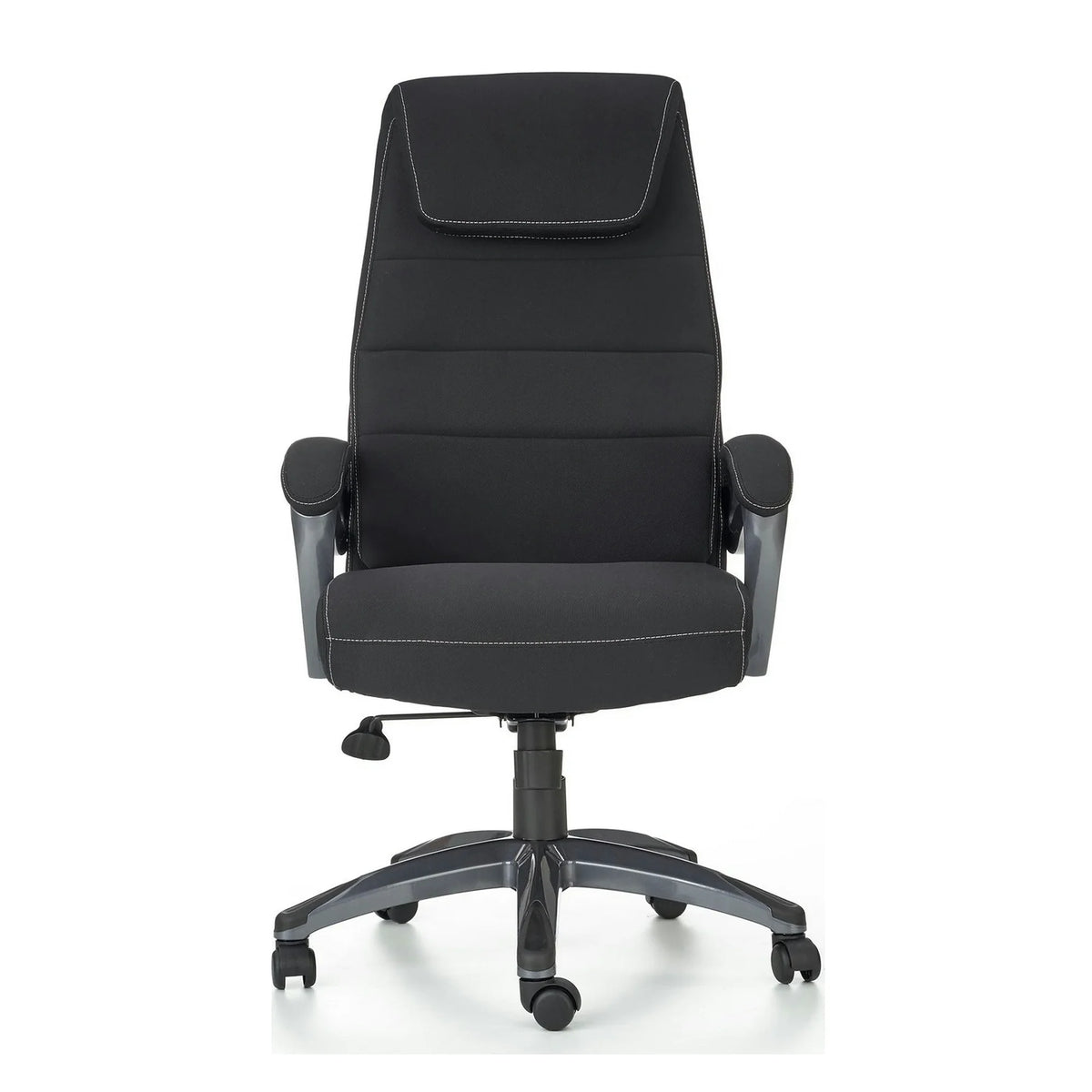 Scaun birou SIDNEY, negru, stofa, 65x70x117/125 cm