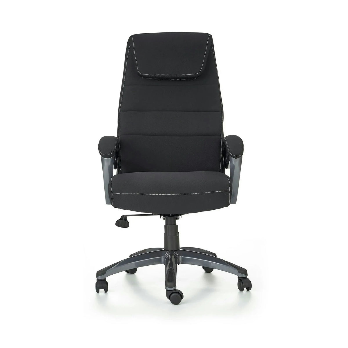 Scaun birou SIDNEY, negru, stofa, 65x70x117/125 cm