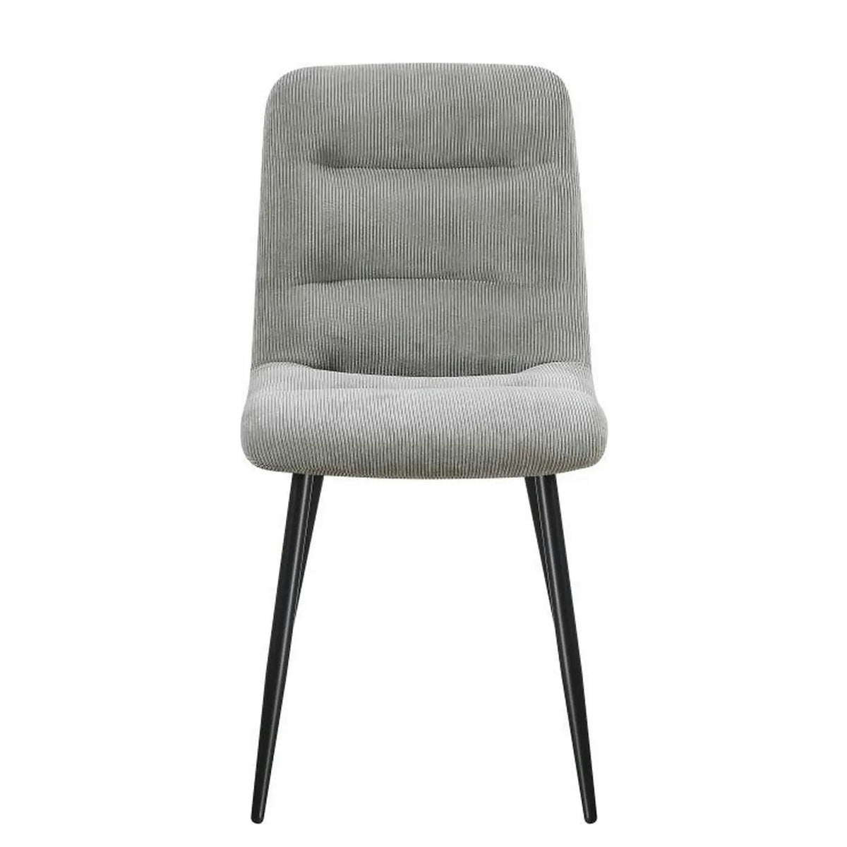 Scaun BOS, gri deschis/negru, stofa/metal, 61x51x84 cm