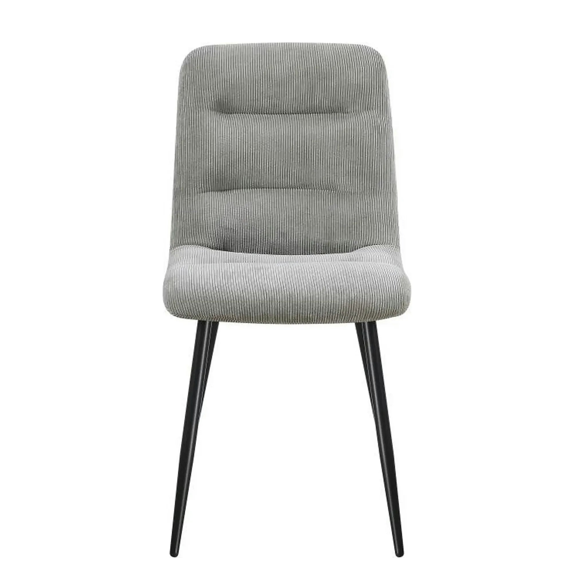 Scaun BOS, gri deschis/negru, stofa/metal, 61x51x84 cm
