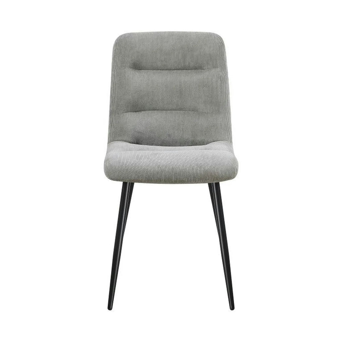 Scaun BOS, gri deschis/negru, stofa/metal, 61x51x84 cm