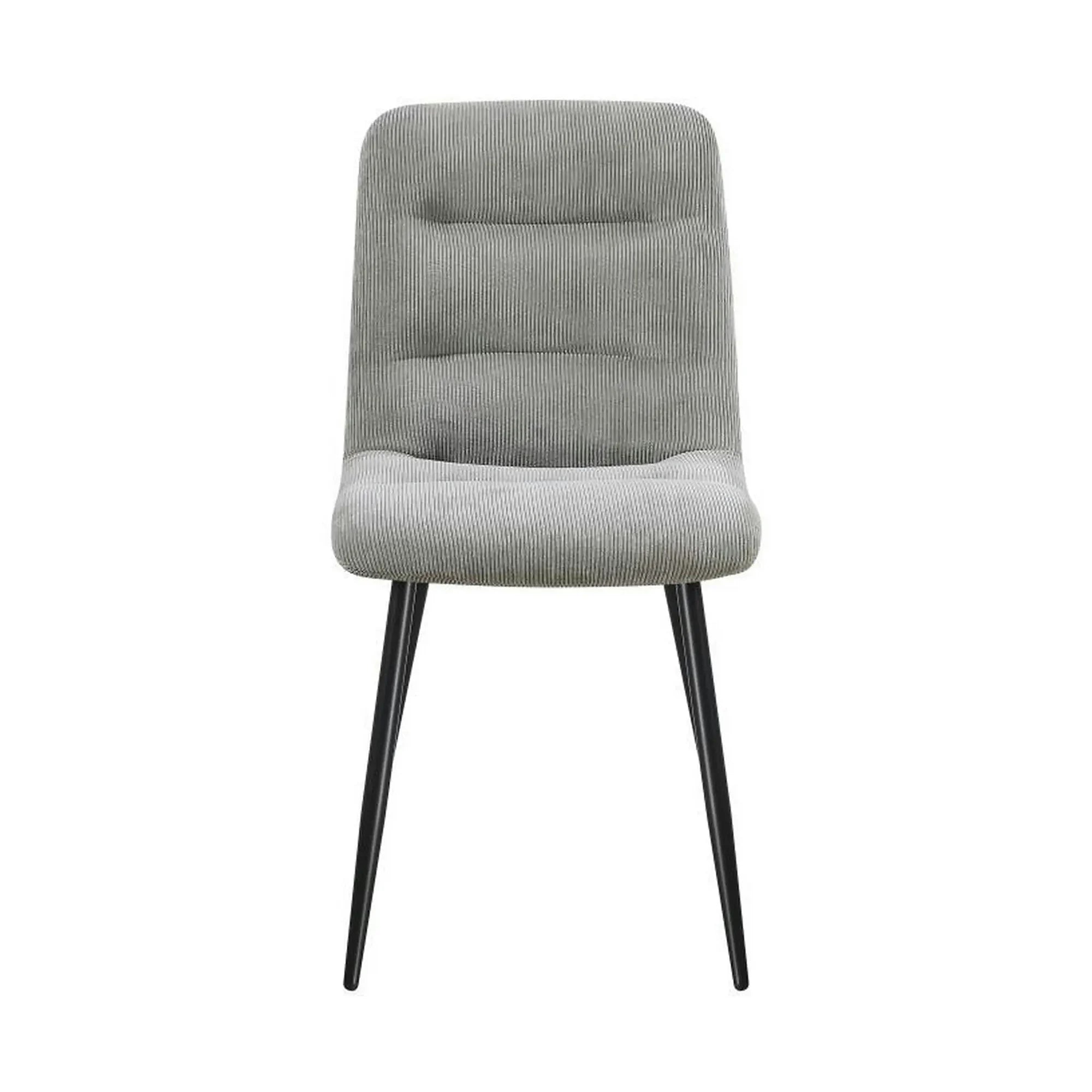 Scaun BOS, gri deschis/negru, stofa/metal, 61x51x84 cm