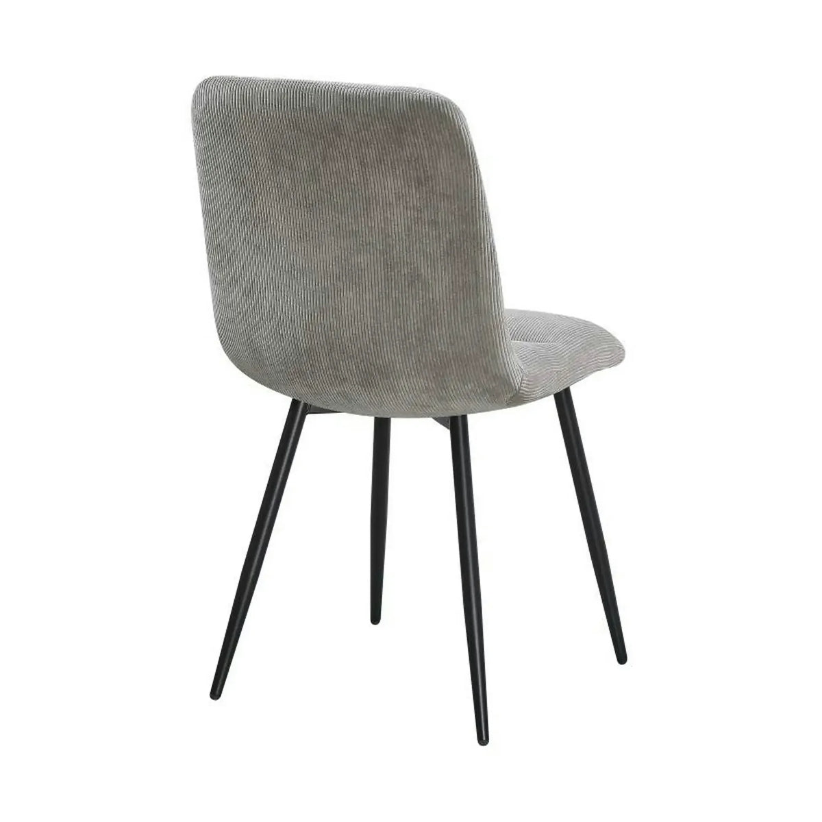 Scaun BOS, gri deschis/negru, stofa/metal, 61x51x84 cm