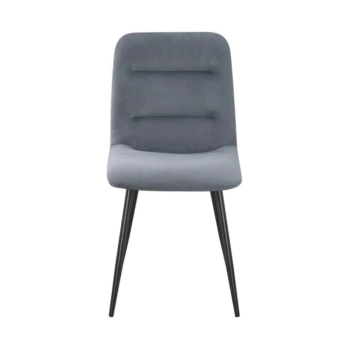 Scaun BOS, gri inchis/negru, stofa/metal, 61x51x84 cm