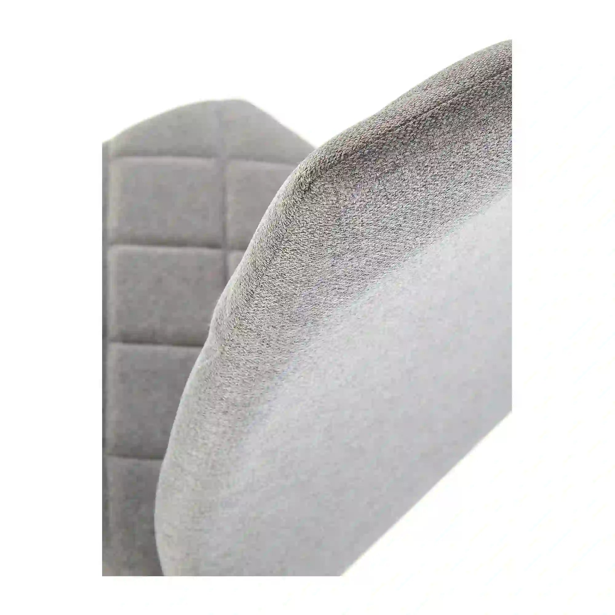 Scaun bucatarie K309, gri deschis/crom, stofa clasica/metal, 43X57X97 CM