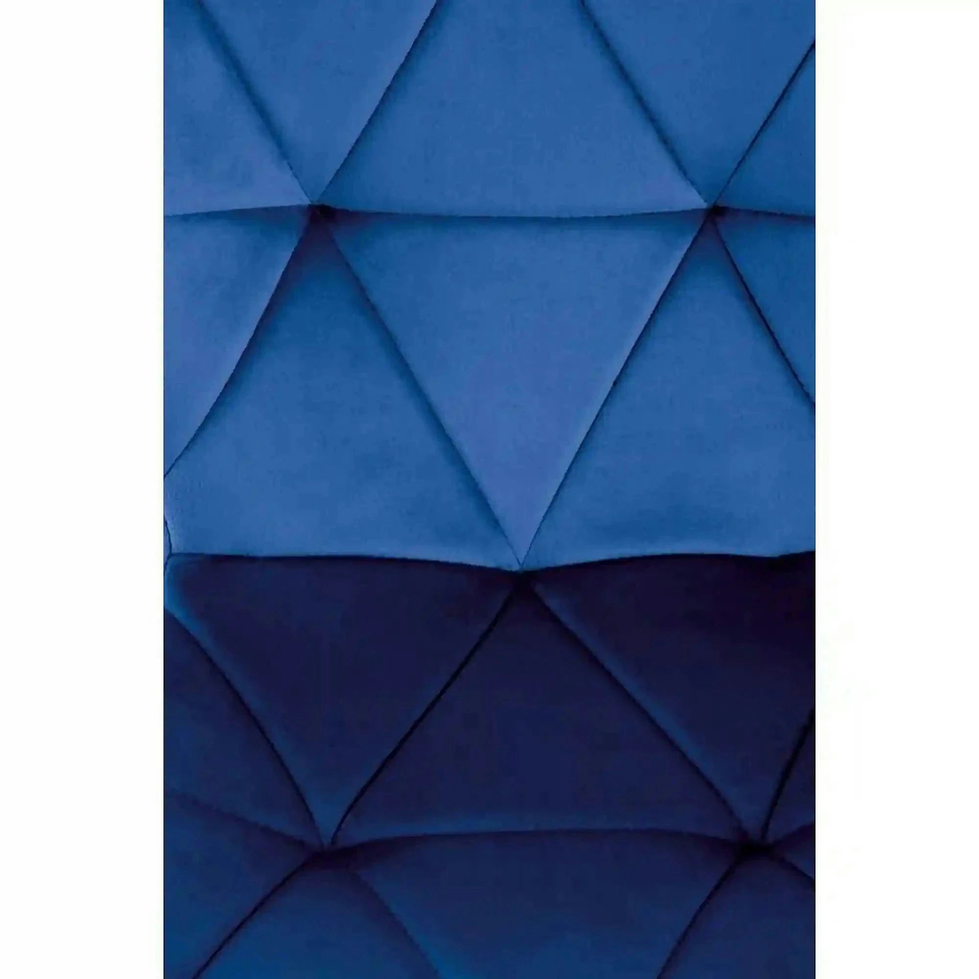 Scaun bucatarie material textil K453, albastru/negru, 48x53x86 cm