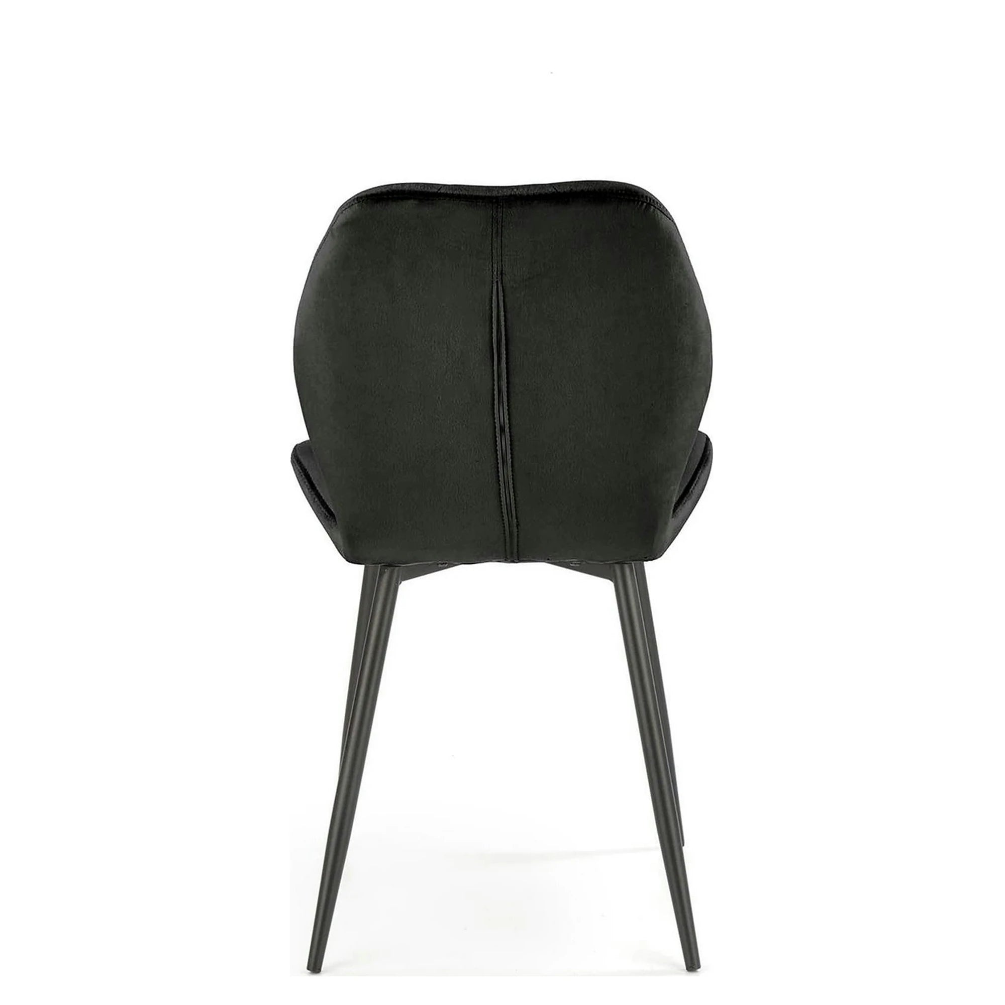 Scaun bucatarie material textil K453, negru, 48x53x86 cm