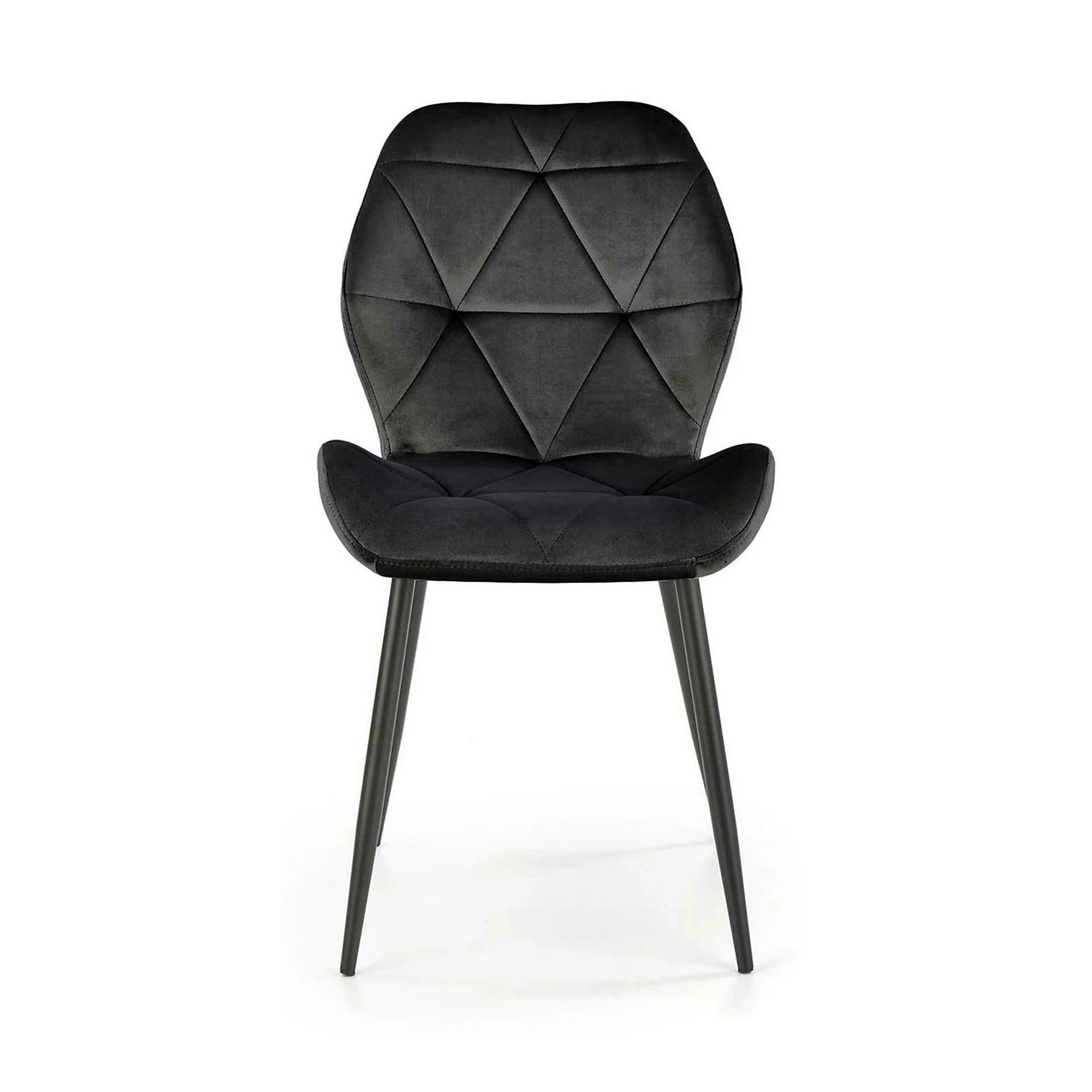 Scaun bucatarie material textil K453, negru, 48x53x86 cm