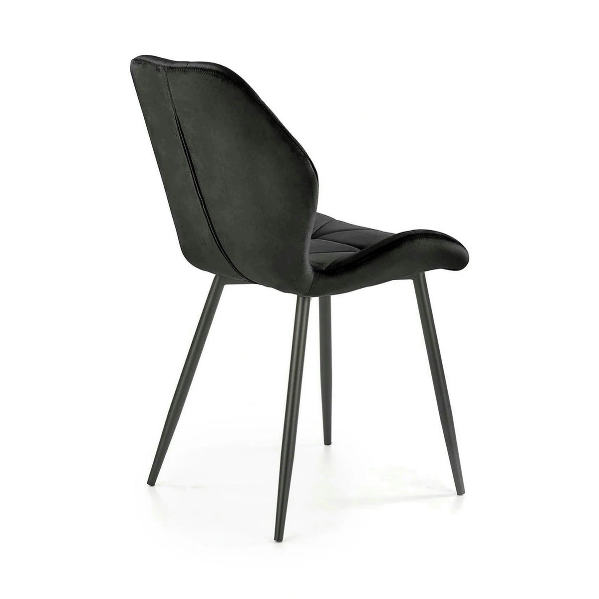 Scaun bucatarie material textil K453, negru, 48x53x86 cm