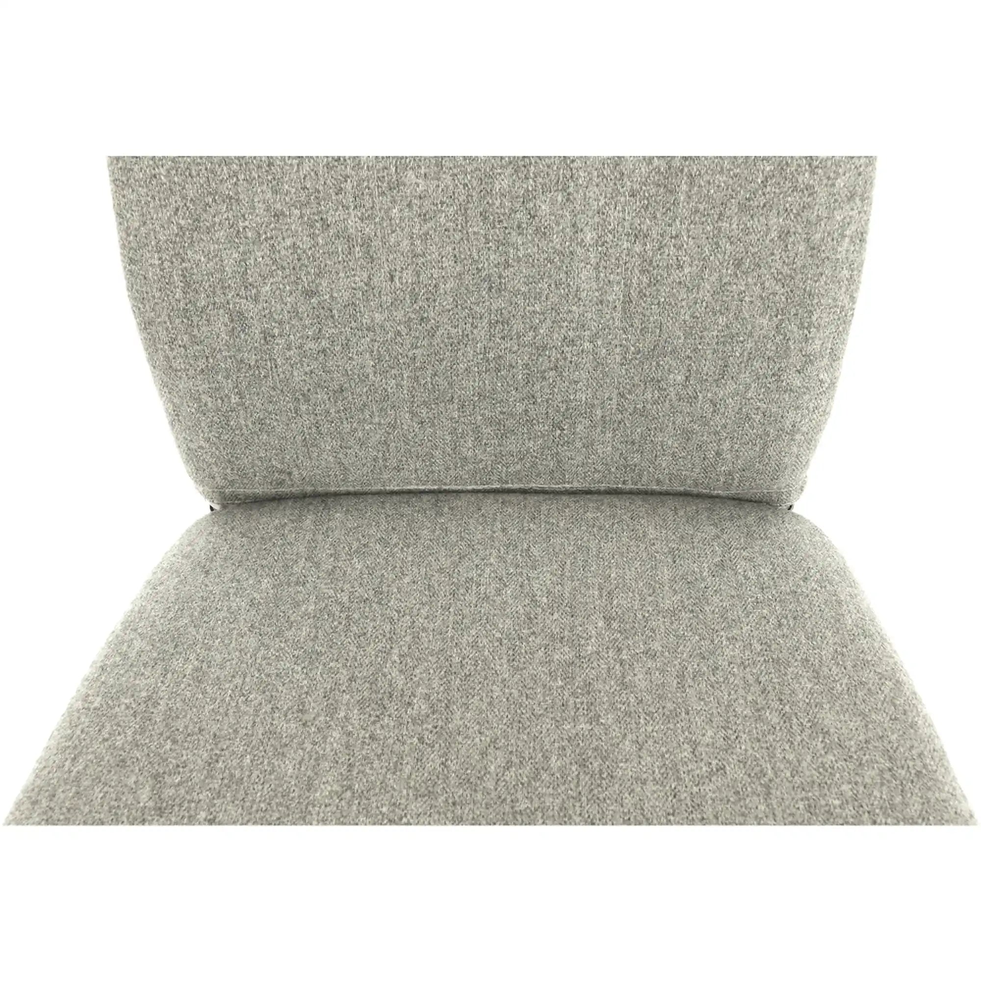 Scaun bucatarie OLIVA NEW, bej/crom, textil/metal, 42x52x97 cm