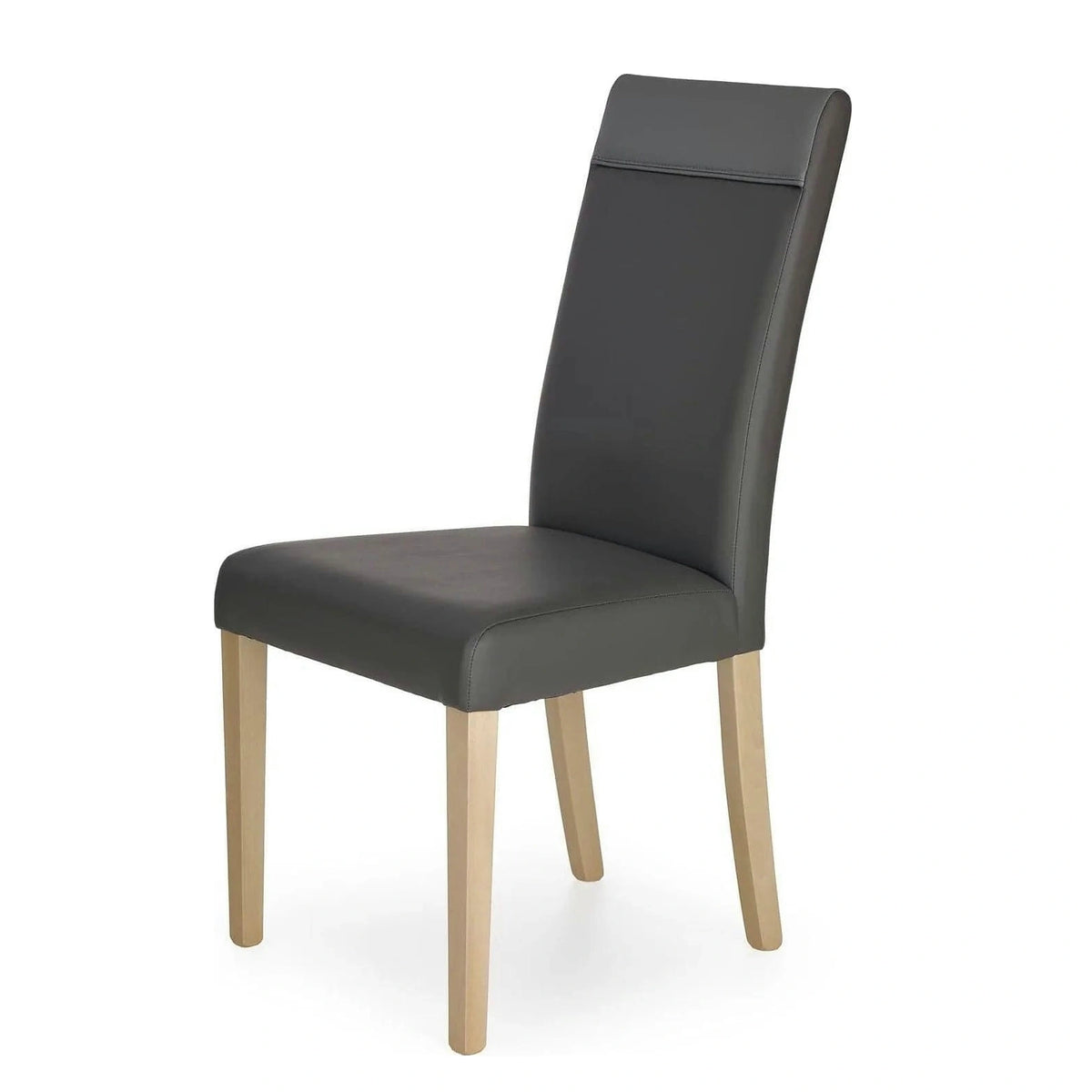 Scaun bucatarie tapitat cu piele ecologica Norbert, 47X55X99 CM