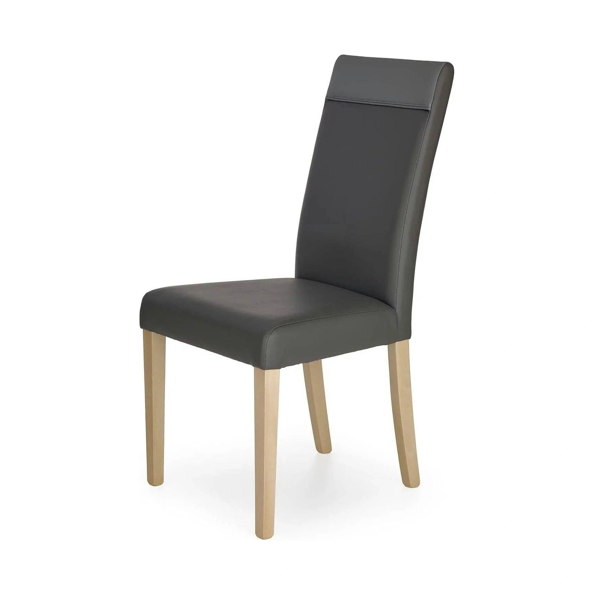 Scaun bucatarie tapitat cu piele ecologica Norbert, 47X55X99 CM
