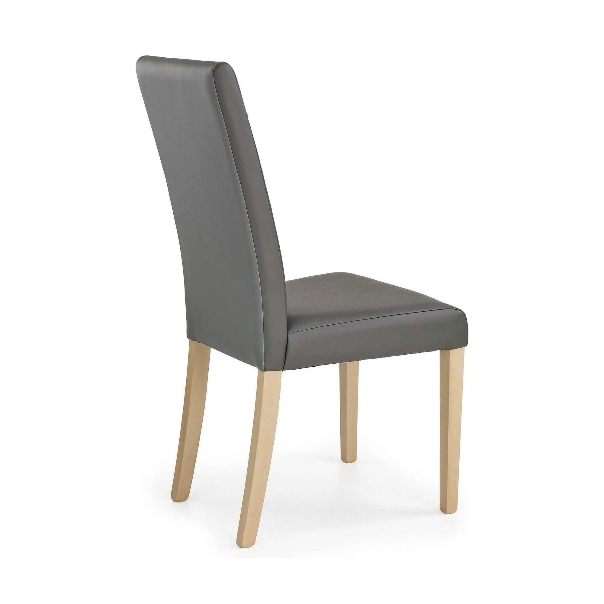 Scaun bucatarie tapitat cu piele ecologica Norbert, 47X55X99 CM