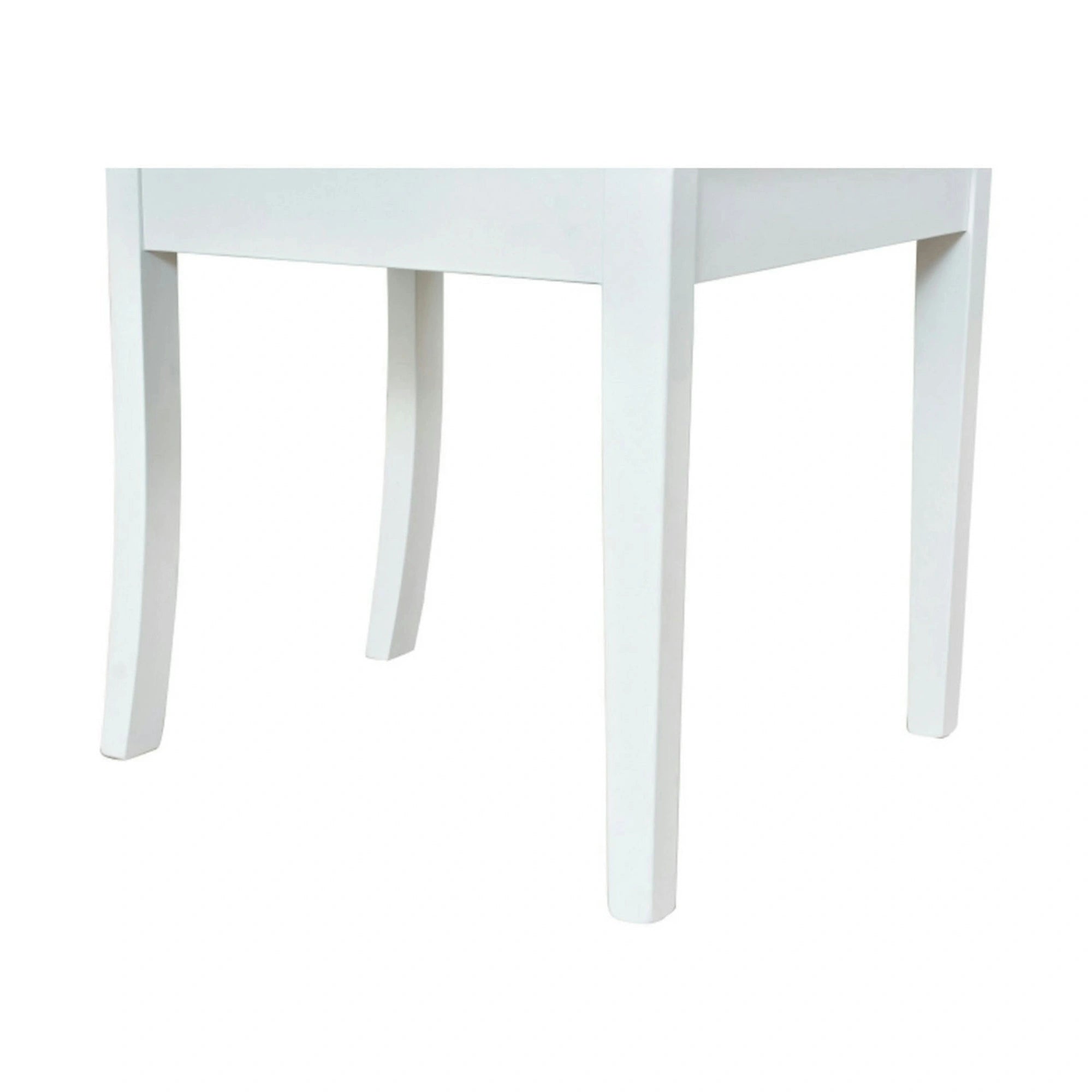 Scaun CAMPEL, gri deschis/alb, stofa clasica/lemn, 46x55x96 cm