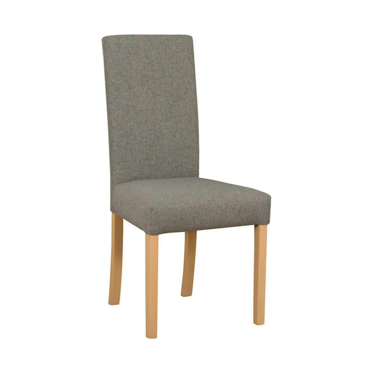 Scaun CAMPEL, gri/stejar sonoma, stofa clasica/lemn, 46x55x96 cm