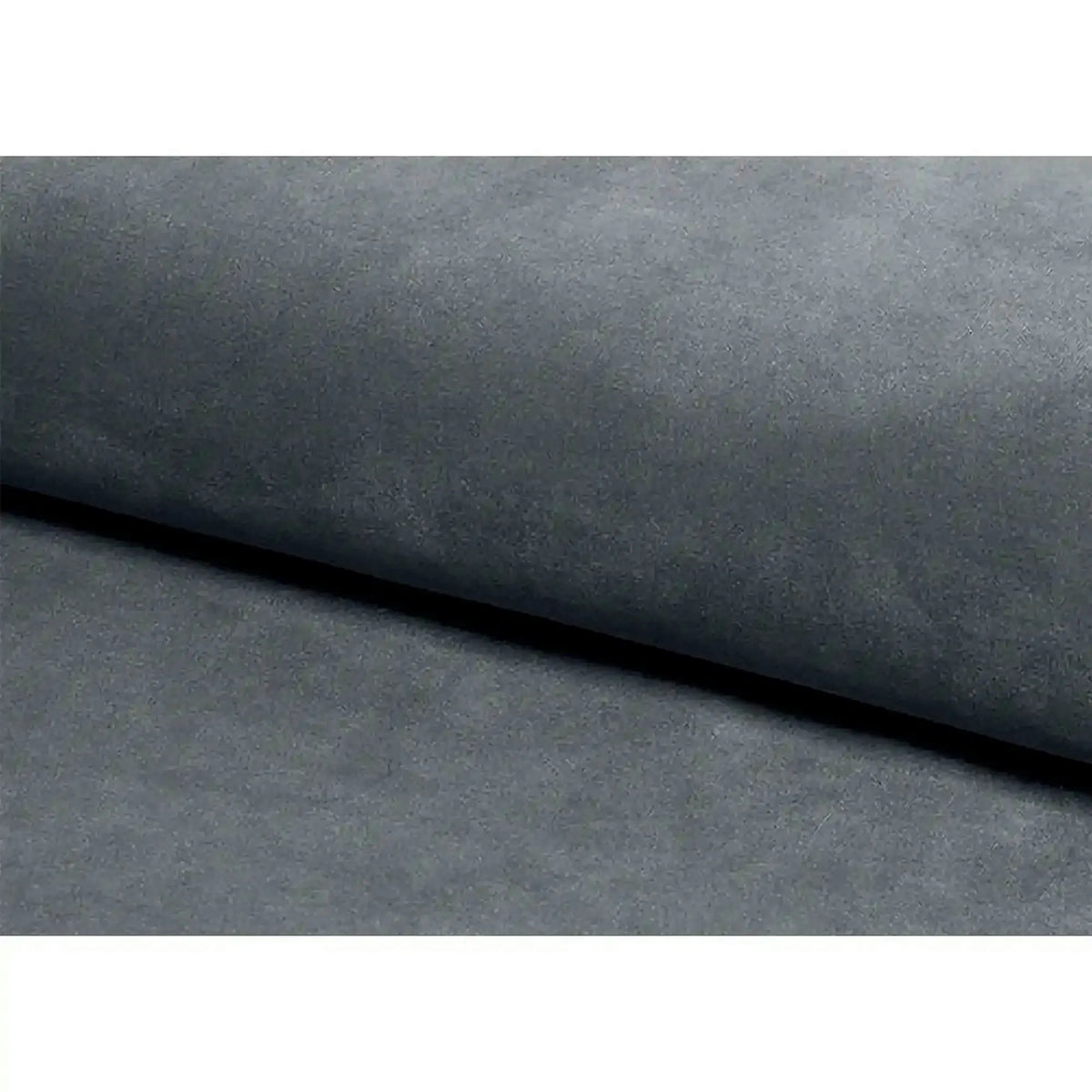 Scaun CHERRY II, gri/negru, stofa catifelata/metal, 53x43x88 cm
