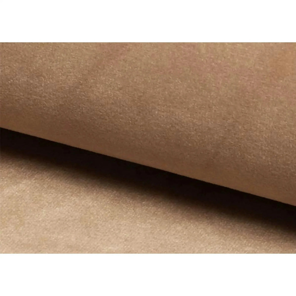 Scaun CHIC D, bej deschis - Bluvel 28, stofa catifelata/metal, 50x58x88 cm