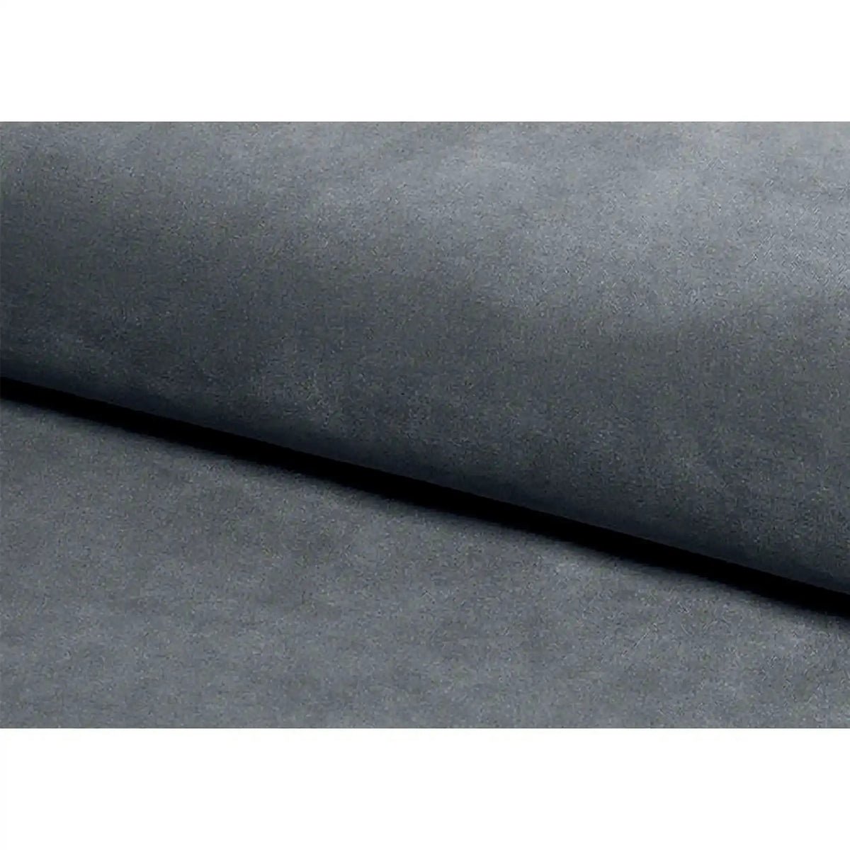 Scaun CHIC D, gri - Bluvel 14, stofa catifelata/metal, 50x58x88 cm