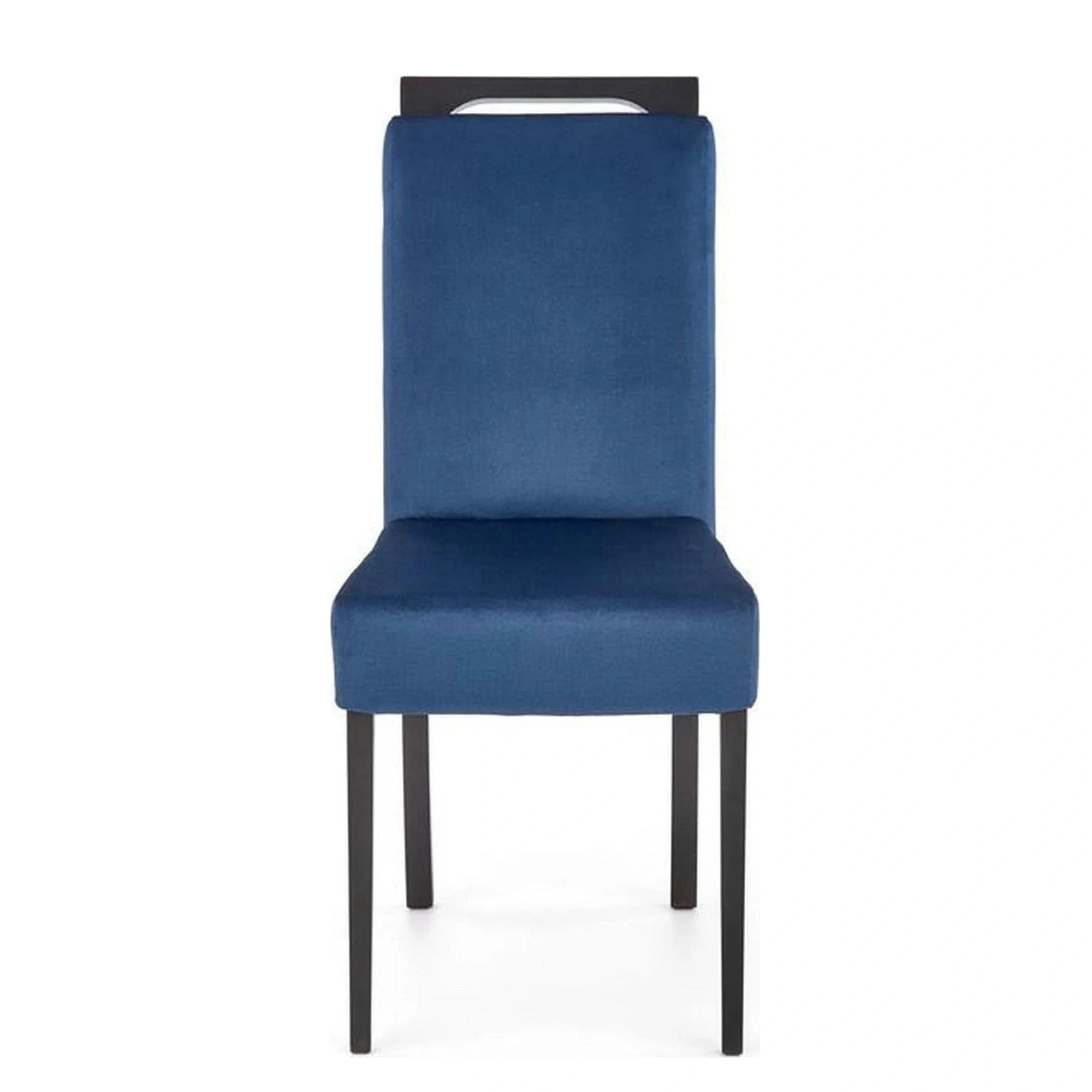 Scaun CLARION 2, negru/albastru, 42X58X97 cm