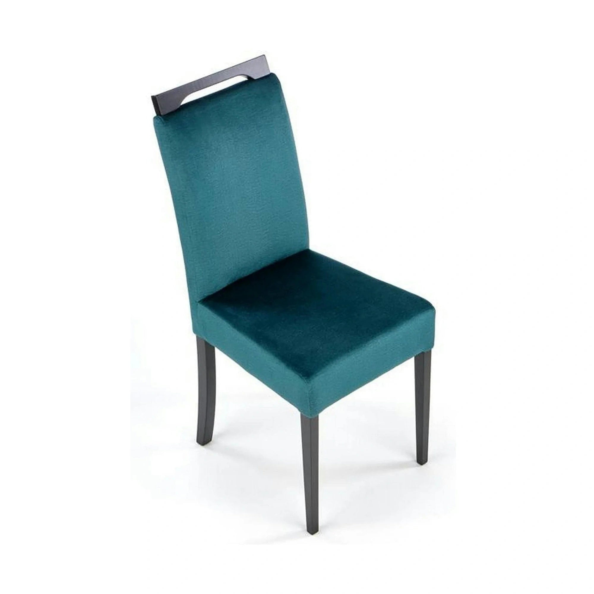 Scaun CLARION 2, negru/turcoaz, 42X58X97 cm
