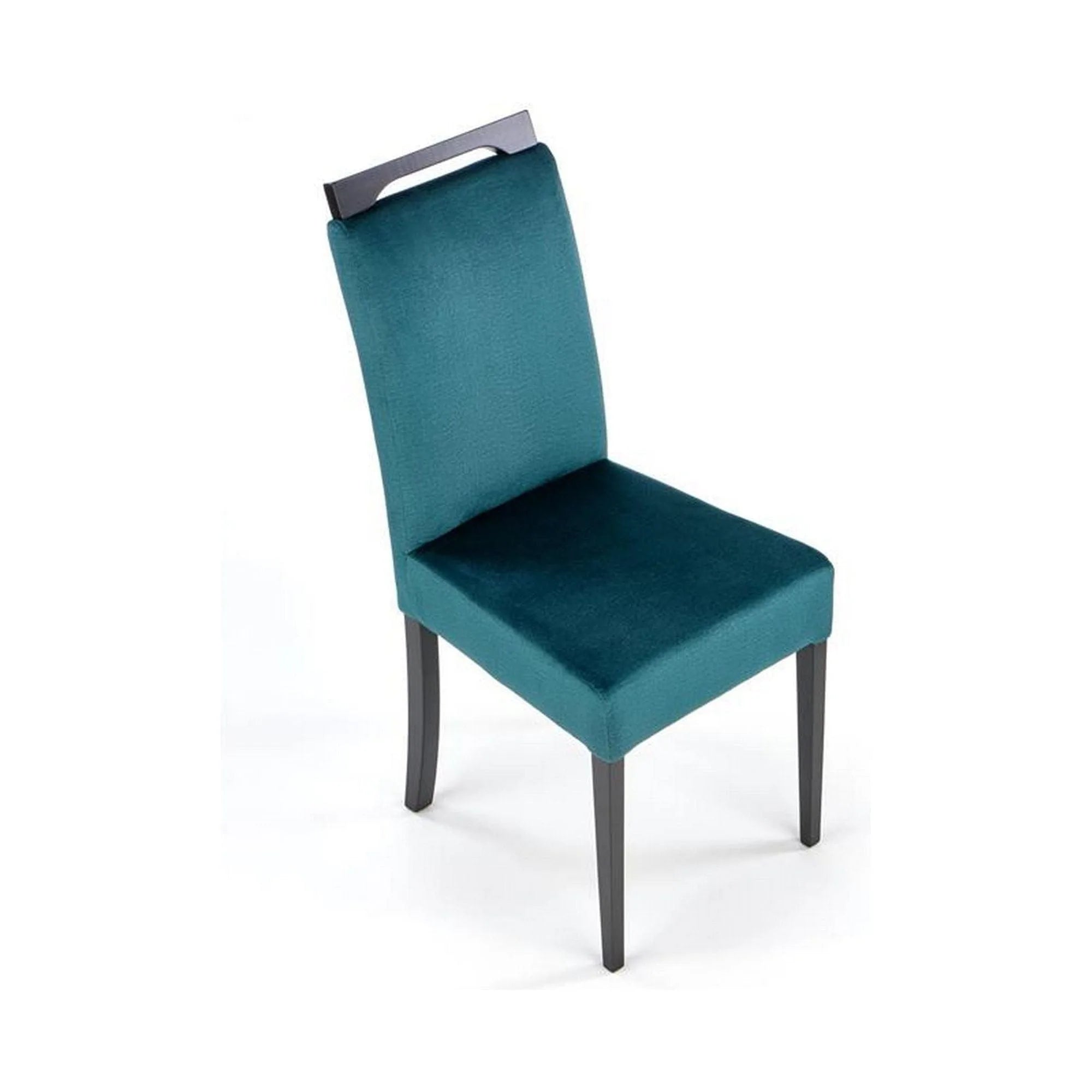 Scaun CLARION 2, negru/turcoaz, 42X58X97 cm