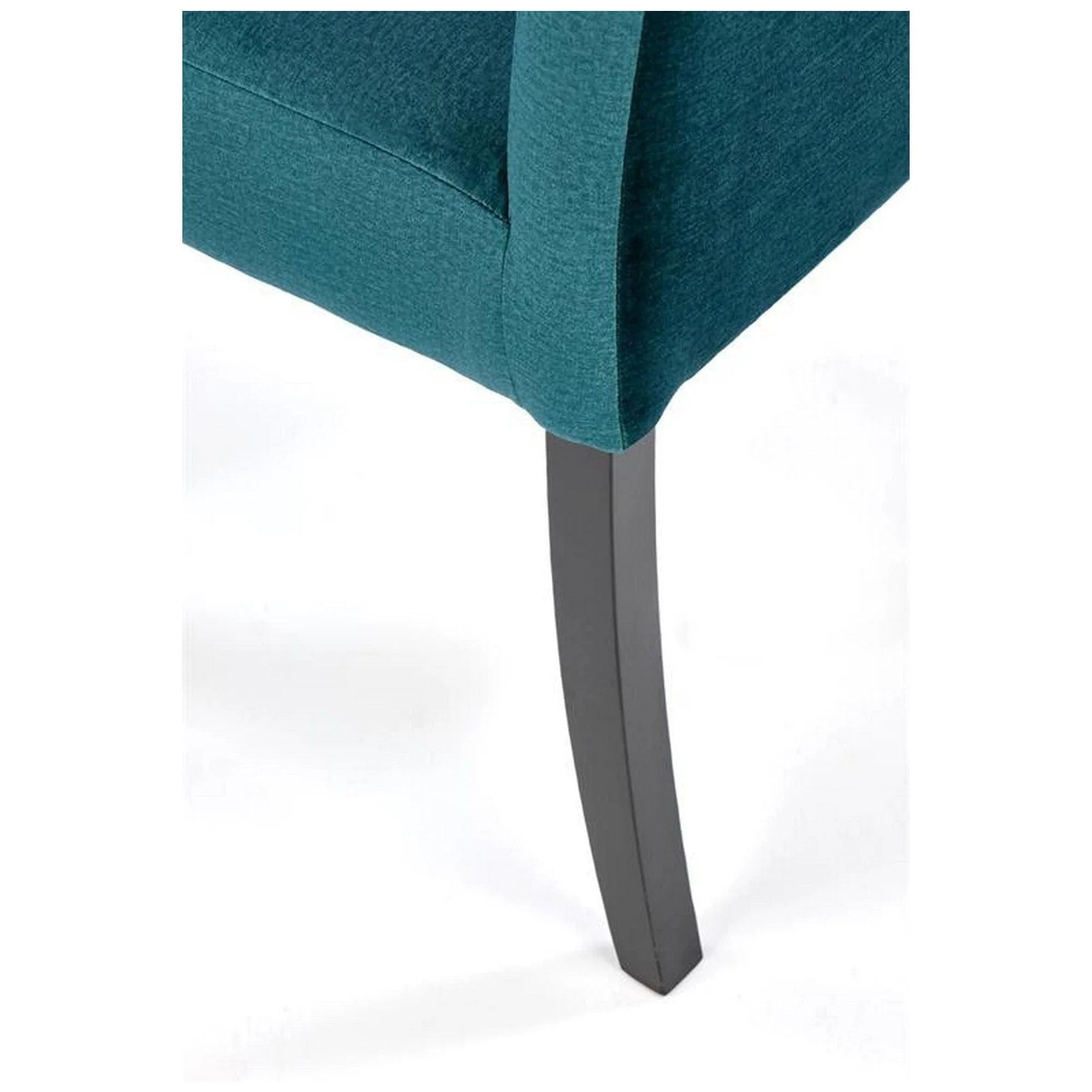 Scaun CLARION 2, negru/turcoaz, 42X58X97 cm