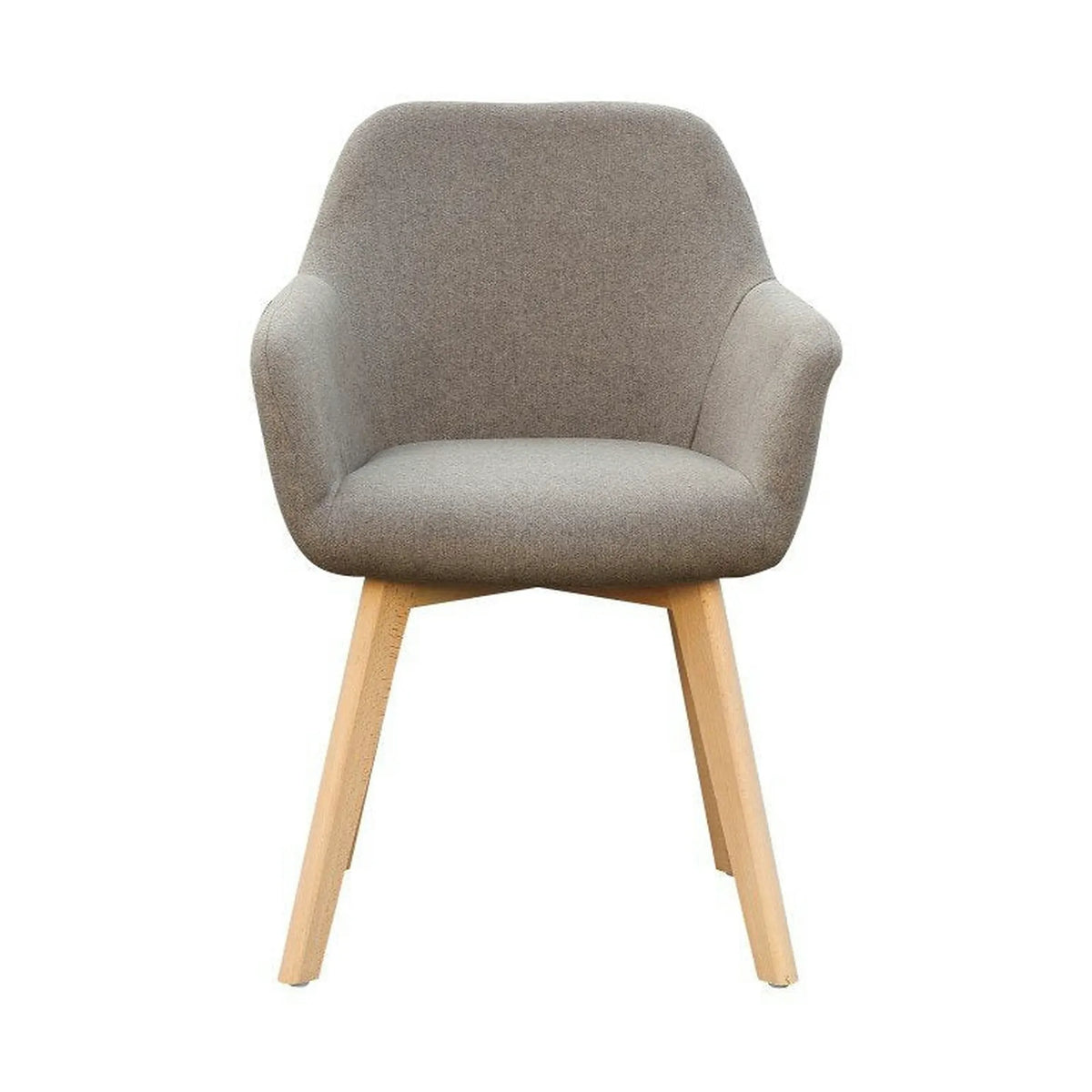 Scaun CLORIN NEW, grej/fag, tesatura/lemn, 56x60x82 cm