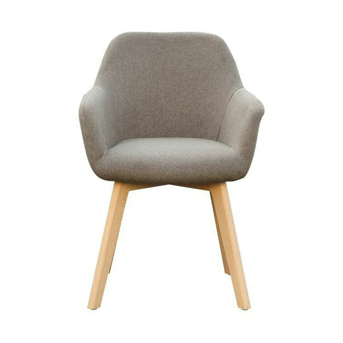 Scaun CLORIN NEW, grej/fag, tesatura/lemn, 56x60x82 cm