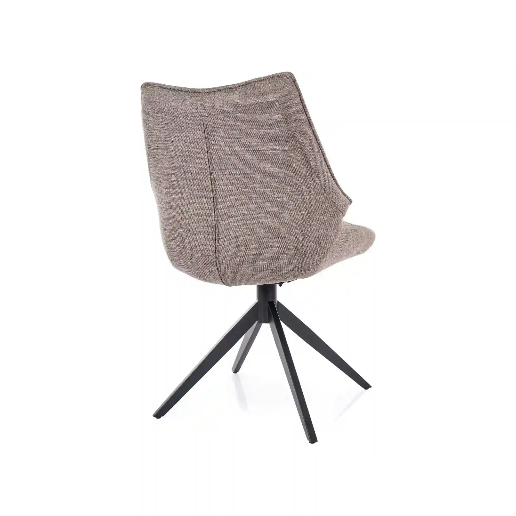 Scaun CODA, bej - Brego 34, stofa clasica/metal, 56x46x91 cm