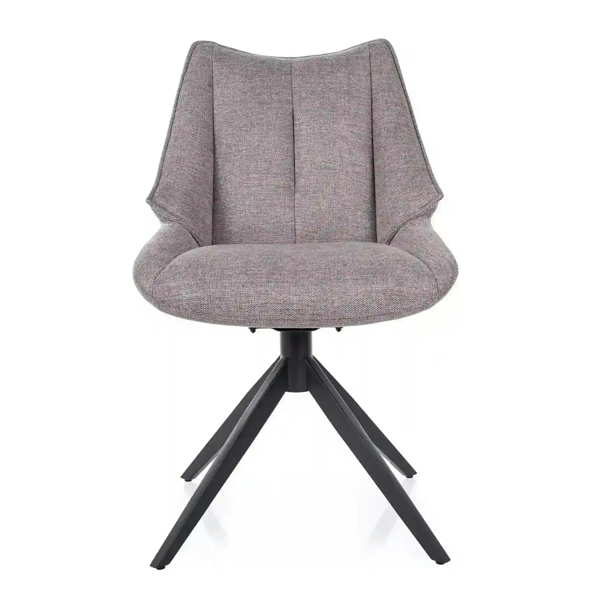 Scaun CODA, gri - Brego 07, stofa clasica/metal, 56x64x91 cm