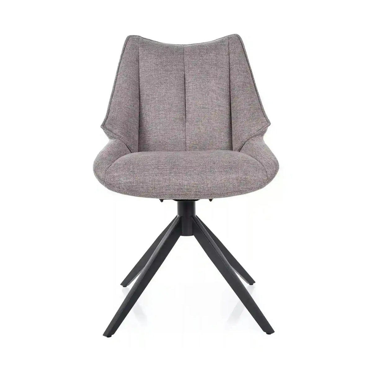 Scaun CODA, gri - Brego 07, stofa clasica/metal, 56x64x91 cm