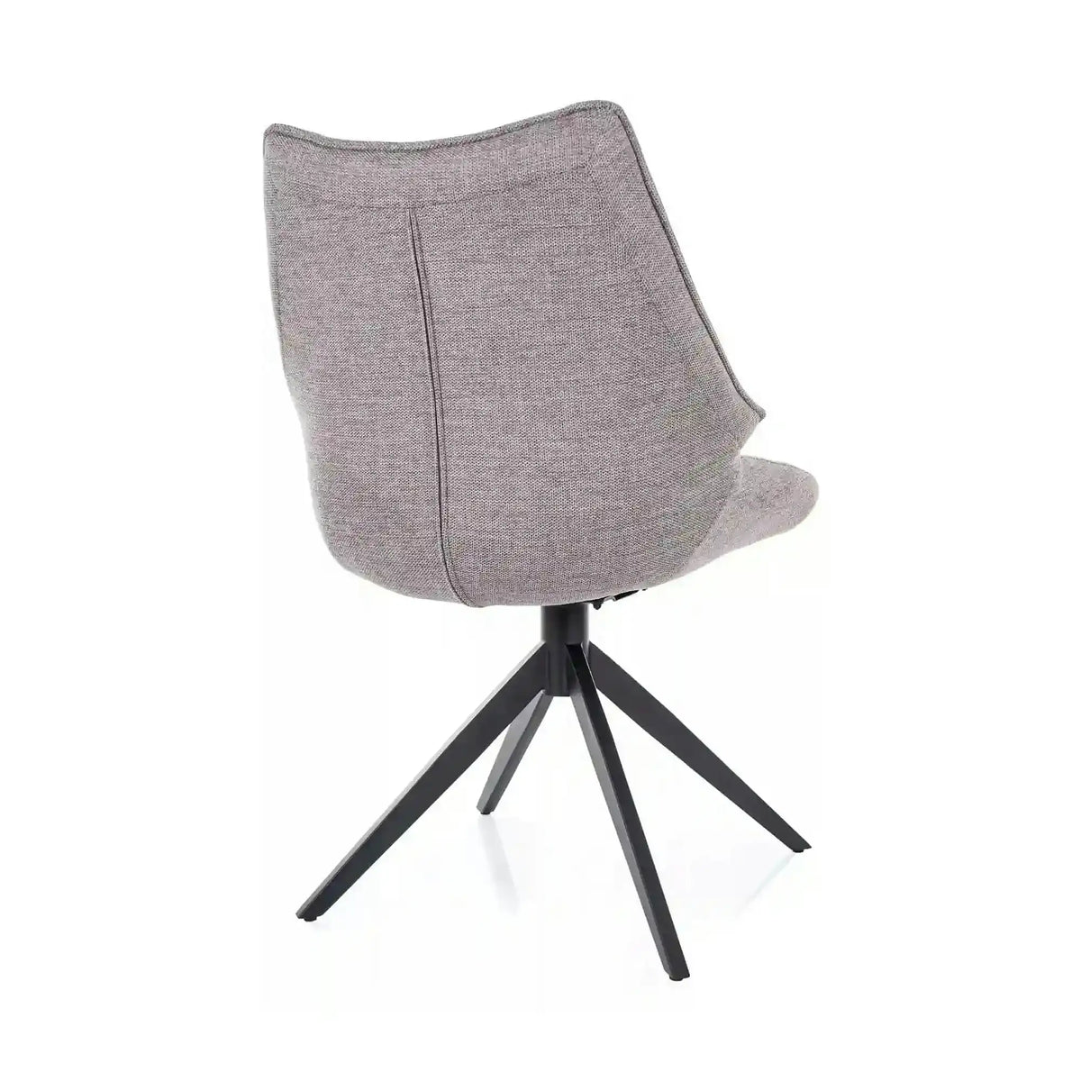 Scaun CODA, gri - Brego 07, stofa clasica/metal, 56x64x91 cm