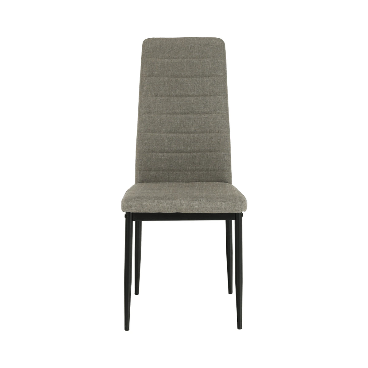 Scaun COLETA NOVA, maro/negru, textil/metal, 41x49x96 cm